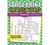 Brh Puzzle Books Large Print Crossword Puzzle Book (Tascabile)
