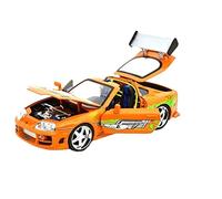 Brian 1995 Toyota Supra con luci analogiche Die Cast Leghe Model Auto Toy 1 18 Macchinine Mini Auto(E)