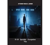 Brian D Lerner H-1B Specialty Occupation Visa (Tascabile)