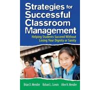 Brian D. Mendler Richard L. Curwin A Strategies for Successful Class (Tascabile)