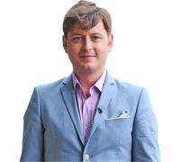 Brian Dowling (Blazer) Half Body Buddy Cutout