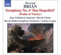 Havergal Brian Symphonies Nos. 4 and 12 (Leaper, Slovak Rso) (CD) Album