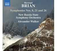 Havergal Brian – Sinfonie nn. 8, 21 e 26 – CD – NAXOS