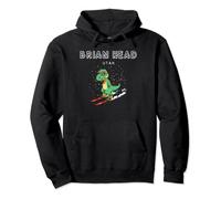 Brian Head Utah - T-Rex Sci Regalo Felpa con Cappuccio