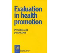 Brian Hyndman Evaluation in Health Promotion (Tascabile)