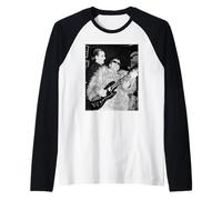 Brian James David Vanian I dannati 1979 Virginia Turbett Maglia con Maniche Raglan
