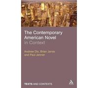 Brian Jarvis Paul Jenner Andre The Contemporary American Novel in Co (Tascabile)