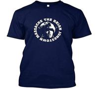 Brian Jonestown Massacre Tour Logo New Custom Mens Black T-Shirt Navy Blue