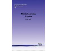 Brian Kulis Metric Learning (Tascabile)