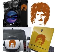 Brian May, Adesivo In Vinile