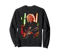 Brian May Chitarra Live Queen & Adam Lambert di Dick Barnatt Felpa