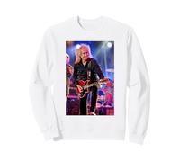 Brian May Chitarrista Queen & Adam Lambert di Dick Barnatt Felpa
