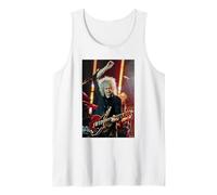 Brian May Chitarrista Queen Adam Lambert Live da Dick Barnatt Canotta