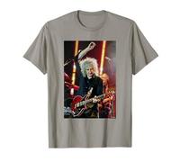 Brian May Chitarrista Queen Adam Lambert Live da Dick Barnatt Maglietta