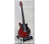BRIAN MAY Miniature Guitar Burn Queen Freddie con plettro per chitarra
