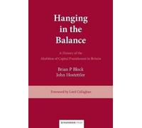 Brian P. Block John Hostettler Hanging in the Balance (Tascabile)