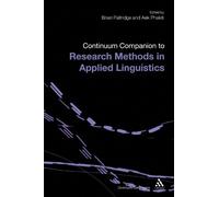 Brian Paltridge Continuum Companion to Research Methods in Applied L (Tascabile)