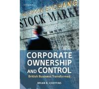 Brian R. Cheffins Corporate Ownership and Control (Tascabile)
