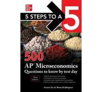 Brian Reddingto 5 Steps to a 5: 500 AP Microeconomics Questions to K (Tascabile)