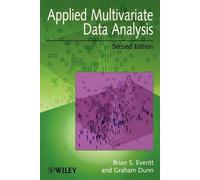 Brian S. Everitt Graham Dunn Applied Multivariate Data Analysis (Tascabile)