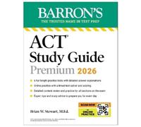 Brian Stewart ACT Study Guide Premium, 2026: 6 Practice Tests + Comp (Tascabile)