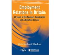 Brian Towers Employment Relations in Britain (Tascabile)