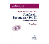 Brian Valerius E Strafrecht Besonderer Teil II: Vermögensdelikte (Le (Tascabile)
