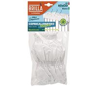 Briancasa Magico Copricalorifero Elasticizzato, per caloriferi da 60 a 120 cm, Tessuto, Bianco, 60-120 cm