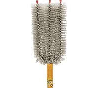 Briancasa Massaggiante in Fibra di Cotone e bambù per Bagno e Doccia Strisce, Multicolore, Unica