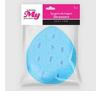 Briancasa Spugna da Bagno Benessere in Poliestere h4cmØ12cm spugne Corpo Massaggio