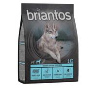 Briantos Adult Salmone & Patate - senza cereali Crocchette per cane - 4 kg (4 x 1 kg)