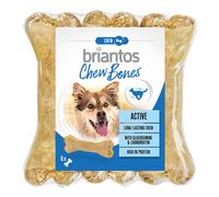 Briantos Chew Bones Active con Glucosammina e Condroitina Snack per cane - Set %: 12 x 12 cm (660 g)
