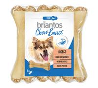 Briantos Chew Bones Digest con Prebiotici Snack per cane - Set %: 12 x 12 cm (660 g)