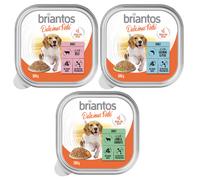 Briantos Delicious Paté 9 x 300 g Umido per cane - Mix: Pesce, Agnello, Manzo