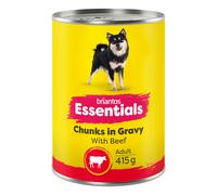 Briantos Essentials Chunks in Gravy 12 x 415 g - Manzo