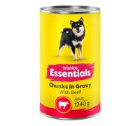 Briantos Essentials Chunks in Gravy 6 x 1240 g - Manzo