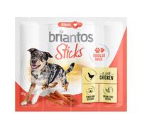 Briantos Sticks Grab&Go Snack per cane - Set %: 2 x 100 g Pollo