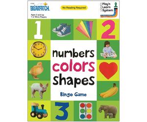 Briarpatch First 100 Numbers, Shapes Bingo Game, Multi
