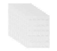 Briartw 10 fogli di pagine per la raccolta di monete, inserti a 3 fori per monete, 5 x 6 griglie di raccolta di protezioni per banconote da dollaro in argento, monete da penny, 25 x 20 cm