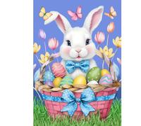 Briarwood Lane Bandiera della casa con coniglietto pasquale