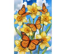 Briarwood Lane Bandiera della casa delle farfalle monarca