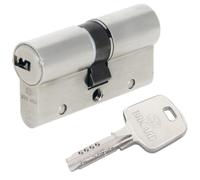 Bricard 18003 Cilindro di serratura doppio ingresso Serial XP 35 + 35 nichelato