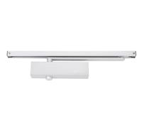 Bricard 6201151 Chiudiporta idraulico forza 3 (60kg), braccio scorrevole/antivandalo, CE, tagliafuoco, conforme alla norma 1154, bianco
