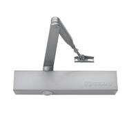 Bricard 62013077 Chiudiporta idraulico forza 2-6 (120kg), braccio standard, CE, tagliafuoco, conforme alla norma EN 1154, argento