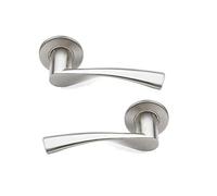 Bricard 668550 Coppie di Maniglie su Rosone Inox Tempo Design Gospel