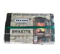 REKORD Carbone in Mattonelle di lignite austriaco da Camini Stufe a Legna 10 Kg