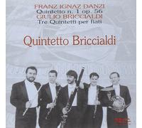 BRICCIALDI GIULIO DANZI FR Tre Quintetti Op 124 Op 10 NN 2-3 Per Flauto Obo (CD)
