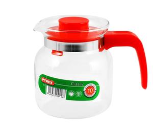 Bricco Alta classic 711a L 1 Tappo Rosso Trasparente Pyrex