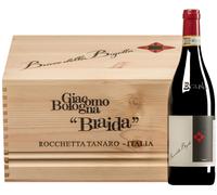 Bricco della Bigotta Barbera d'Asti DOCG 2020 6 bottiglie in cassetta di legno 4,5 l