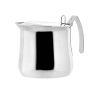 Bricco Inox Bombato Con Coperchio Tazze 12